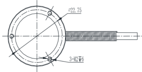 微型壓力傳感器CAZF-Y26尺寸圖2 微型壓力傳感器CAZF-Y26尺寸圖2