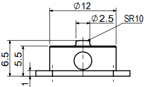 微型壓力傳感器CAZF-Y12外形尺寸圖1 微型壓力傳感器CAZF-Y12外形尺寸圖1
