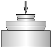 壓力傳感器CAZF-Y60受力方式圖 壓力傳感器CAZF-Y60受力方式圖